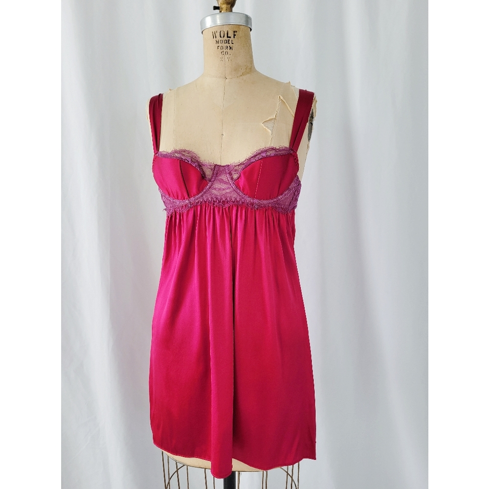 Fleur of England Crush Cupped Babydoll Nighty Negligee